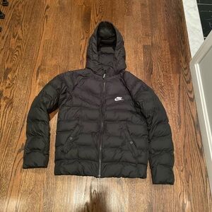 Nike Kids Black Puffer Jacket